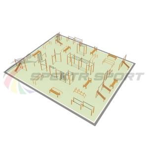 Купить Парковая площадка для Воркаут и WRK 6_76mm в Котласе 