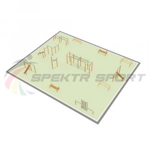 Купить Парковая площадка для Воркаут и WRK 2_76mm в Котласе 