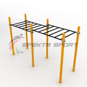 Купить Рукоход двухуровневый для Воркаут SP WRK-02_76mm в Котласе 
